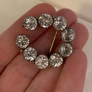 Antique Georgian Horseshoe Brooch